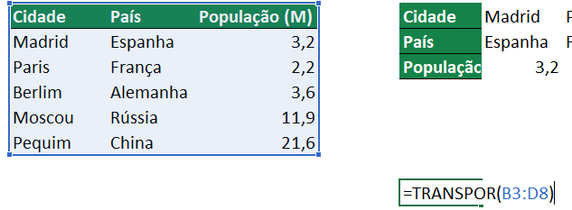 Transformar Linha Em Coluna No Excel Excel Genial