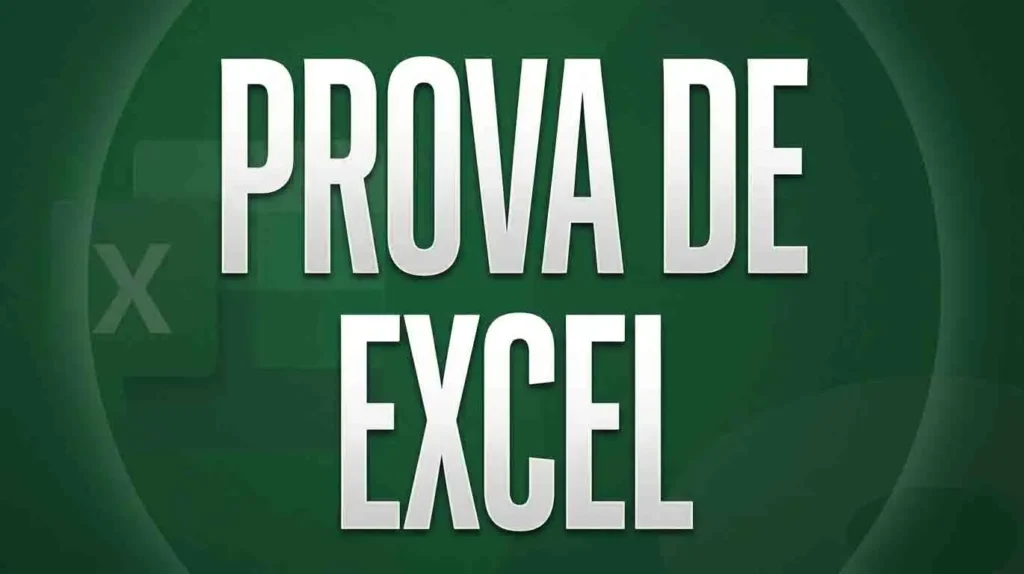 Prova de Excel Online