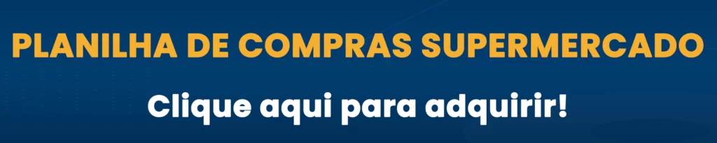 Planilha Compras Supermercado - Excel Genial
