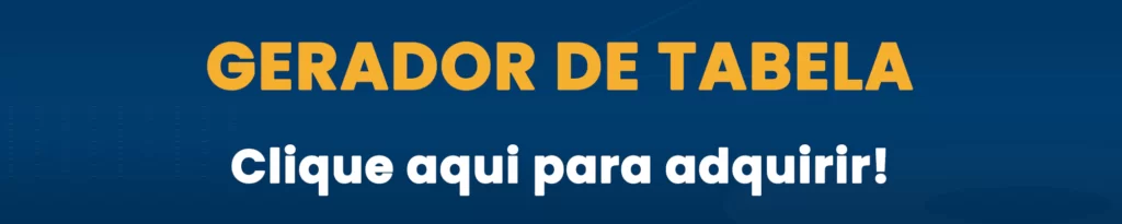 Gerador de Tabela de Campeonato