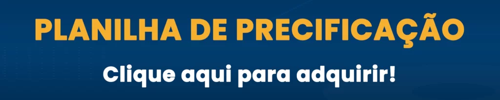 Comprar Planilha de Precificação Profissional