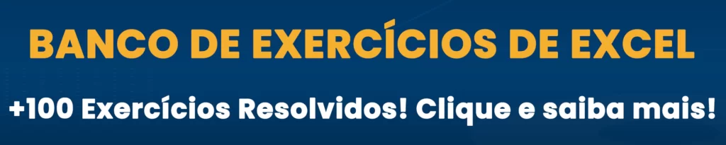 Banco de Exercícios de Excel - Excel Genial